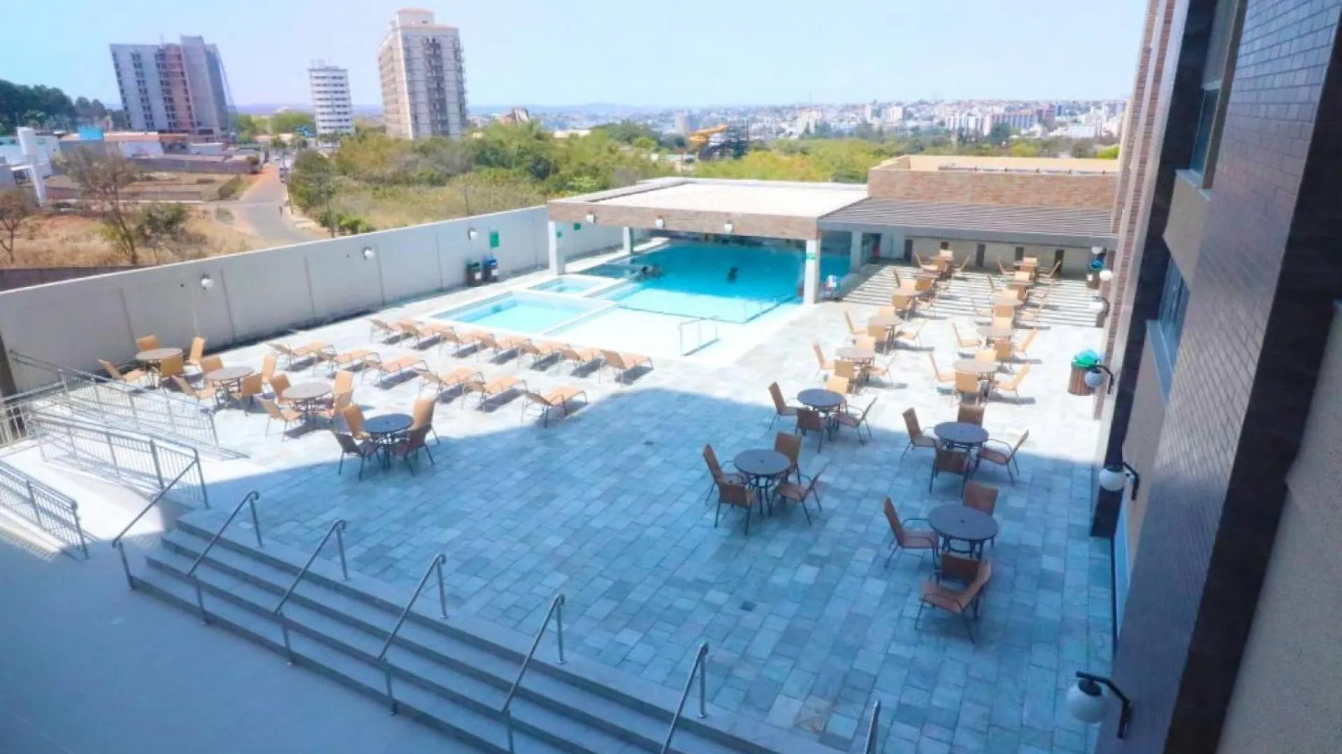 קאלדס נובאס Piazza Diroma - Acesso Gratuito Ao Acqua Park E Splash קאלדס נובאס